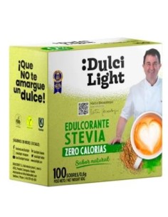 Edulcorante Stevia  Zero 100 Sbrs de Dulcilight