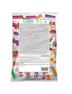 Piruletas Organicas Sabor Frutas 8 Sabores 100 Uds de Yum Earth