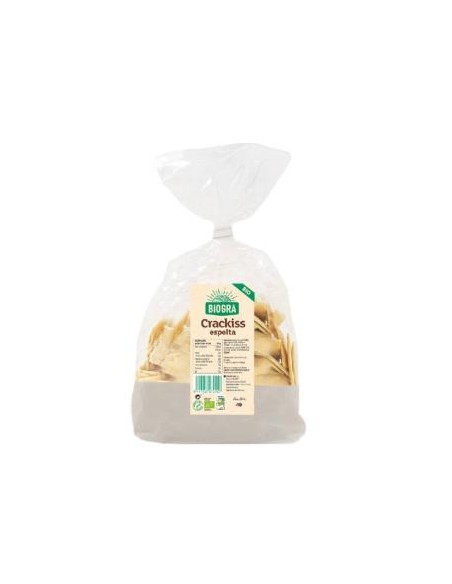 Crackiss Espelta 250 Gr Bio Vegan de Biogra