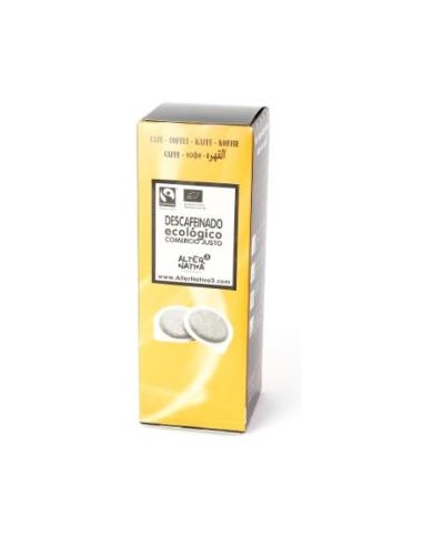 Cafe Descafeinado 25 Monodosis Bio de Alternativa 3