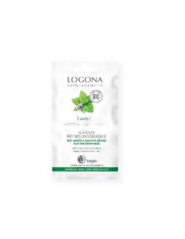 Mascarilla Purificante Menta-Acido Salicilico 1 Sbr  Bio de Logona