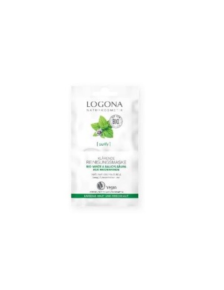 Mascarilla Purificante Menta-Acido Salicilico 1 Sbr  Bio de Logona