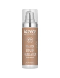 Maquillaje Fluido Hyaluron 05 Natural Beige 30 Ml de Lavera