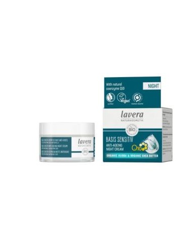 Basis Sensitiv Crema Noche Q10 50 Ml de Lavera