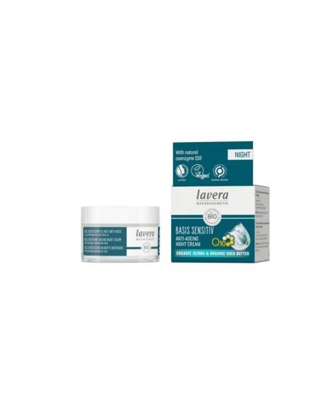 Basis Sensitiv Crema Noche Q10 50 Ml de Lavera