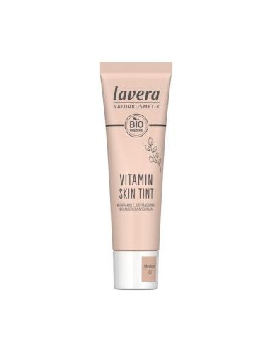 Crema Color Vitamin Skin 02 Medium 30 Ml de Lavera