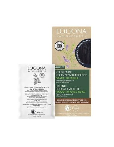 Colorante Vegetal Negro Indigo de Logona