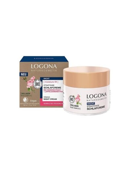 Crema De Noche Reafirmante Rosas-Semillas De Manzana 50 Ml B de Logona