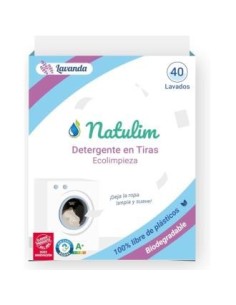 Detergente Lavanda Eco Tiras 40 Tiras de Natulim