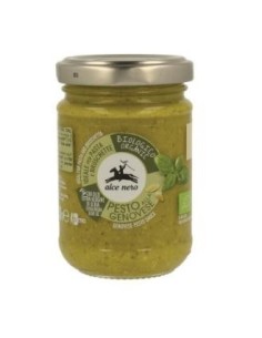 Pesto Genoves Con Albahaca130Gr Bio de Alce Nero