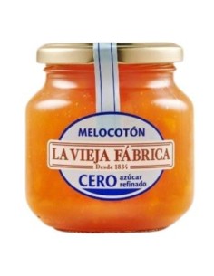 Mermelada De Melocoton Cero Azucar Refinado 280 Gr de La Vieja Fabrica