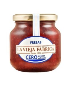 Mermelada De Fresa Cero Azucar Refinado 280 Gr de La Vieja Fabrica