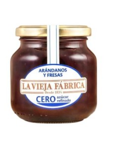 Mermelada De Arandano-Fresa Cero Azucar Refinado 280 Gr de La Vieja Fabrica