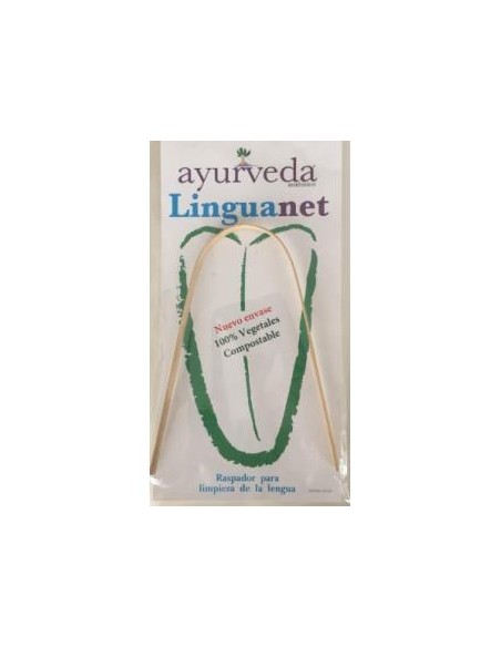 Linguanet De Acero Bambu de Ayurveda Autentico
