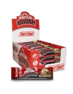 Protein Boom Banana Caramel 24Uds de Nutrisport