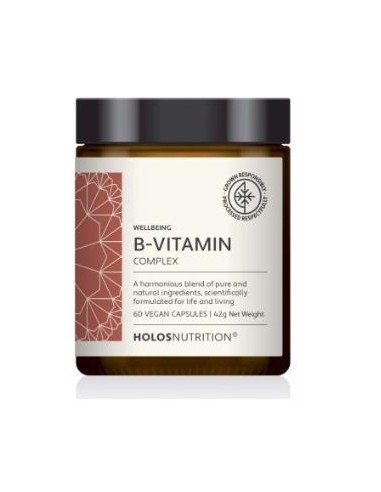 B-Vitamin Complex 60 Vcap de Holosnutrition