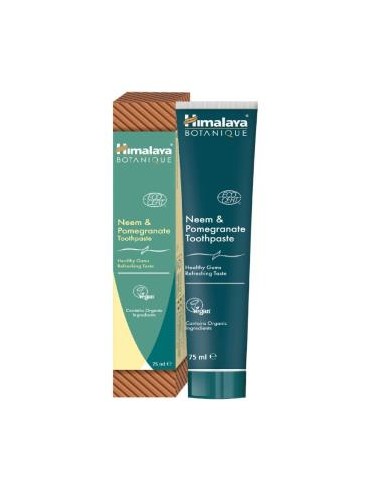 Dentifrico Botanique Neem & Granada 75 Ml Ecocert de Himalaya
