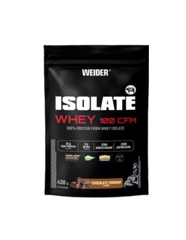 Weider Isolate Whey 100 Cfm Choco 420Gr. de Weider