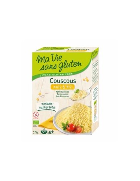 Cuscus Maiz Arroz 375 Gr Sg Bio de Ma Vie Sans Gluten