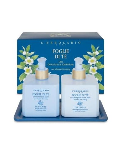 Hojas De Te Crema Cuerpo-Manos+Gel Cara-Manos 2Udx250 Ml de L´Erbolario