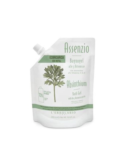 Assenzio Eco Recarga Gel De Baño 500 Ml de L´Erbolario