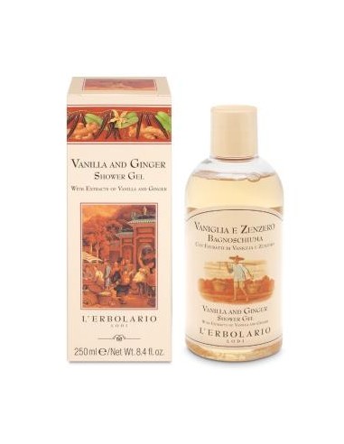 Vainilla-Jengibre Gel De Baño 250 Ml de L´Erbolario