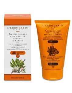 Solar Spf 30 Zanahoria-Sesamo-Karite 125 Ml de L´Erbolario