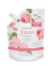 3 Rosas Eco Recarga Gel De Baño 500 Ml de L´Erbolario