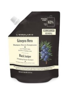 Enebro Negro Eco Recarga Gel De Baño 500 Ml de L´Erbolario