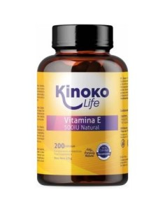 Vitamina E-500 Iu 200 Cap. de Kinoko Life