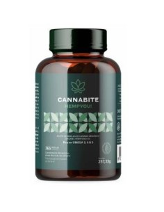 Cannabite Omega 3 6 9 Aceite De Cañamo 365 Cap. de Cannabite Hempyou