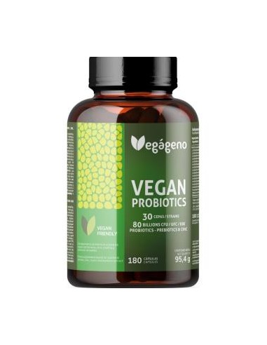 Vegan Probiotic 80 Billions Ufc 180 Cap. de Vegageno
