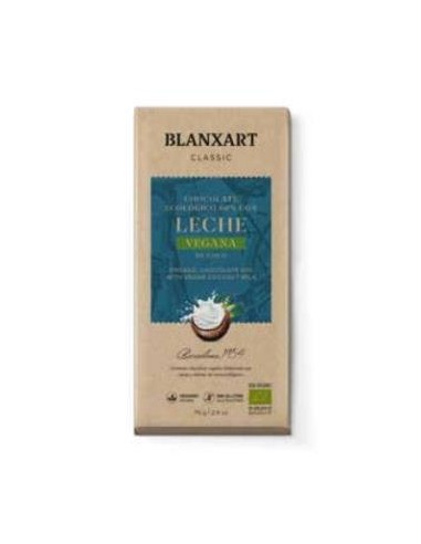 Chocolate 60% Cacao Con Leche De Coco 75 Gr Eco de Blanxart