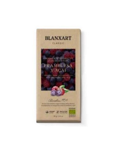 Chocolate 70% Frambuesa Açai 75 Gr Eco de Blanxart