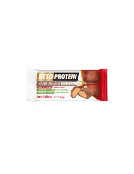 Wafer Praline Protein 2 Udsx33 Gr de Keto Protein
