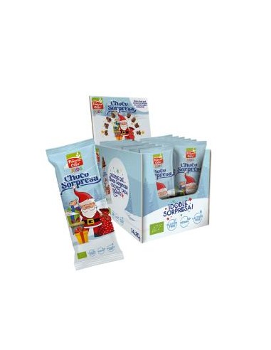 Santa Choco Sorpresa Kids 14Uds X 280 Gr Bio Sg Vegan de La Finestra Sul Cielo