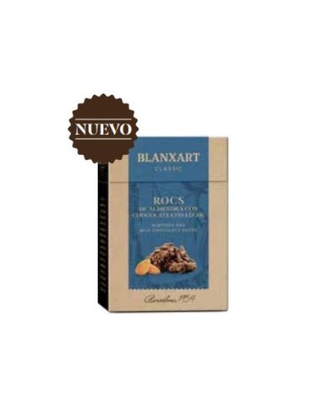 Rocs Almendra Con Chocolate Con Leche  10 0Gr. de Blanxart