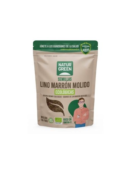 Lino Marron Molido Bio 150 G de Naturgreen