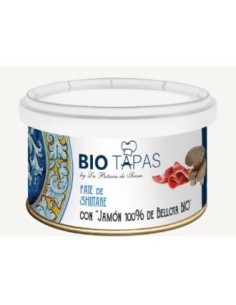 Pate Bio Shitake- Jamon Bellota 100%. Lata 100Gr. de Bio Tapas
