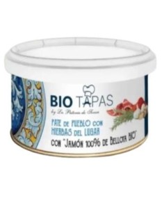Pate Bio Finas Hierbas-Jamon Bellota 100% 100Gr. de Bio Tapas