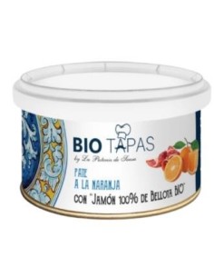 Pate Bio Naranja - Jamon Bellota 100%. Lata 100Gr. de Bio Tapas
