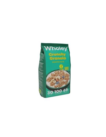 Wholey Granola Frutos Secos Tostados 300 Gr Bio Vegan de Wholey
