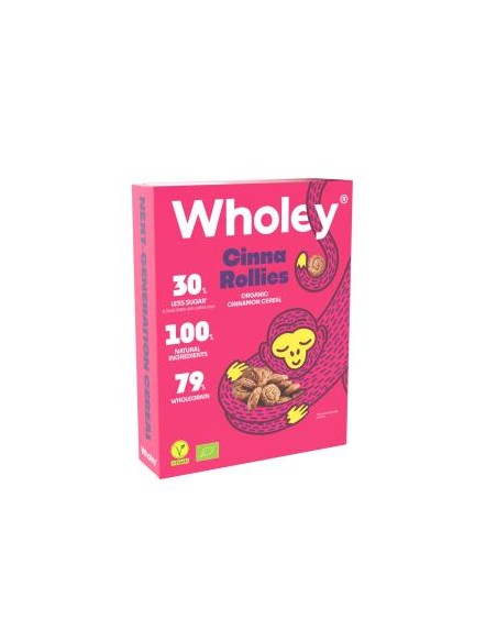 Wholey Cinna Rollies Cereal 275 Gr Bio Vegan de Wholey