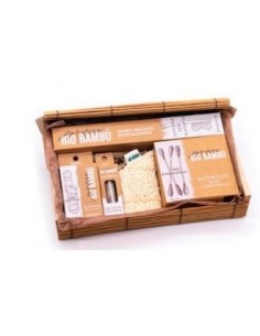 Caja Regalo: Cepillo, Hilo Dental,Bastoncitos de Biobambu