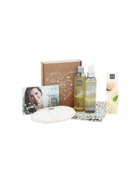 Cuidado Corporal Hidratante Flor Tiare Caja Regalo de Naturabio Cosmetics