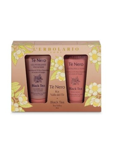 Te Negro Detergente Manos+Crema Corp- Manos Box 270+250 Ml. de L´Erbolario