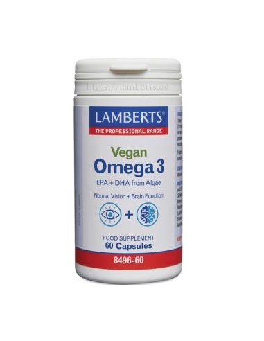 Omega 3 Vegano 60 Caps. de Lamberts