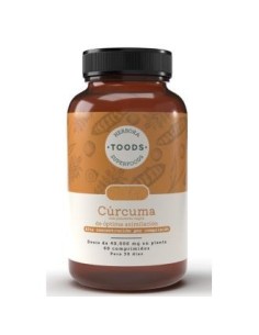 Toods Superfoods Cúrcuma 60 Comprimidos de Herbora