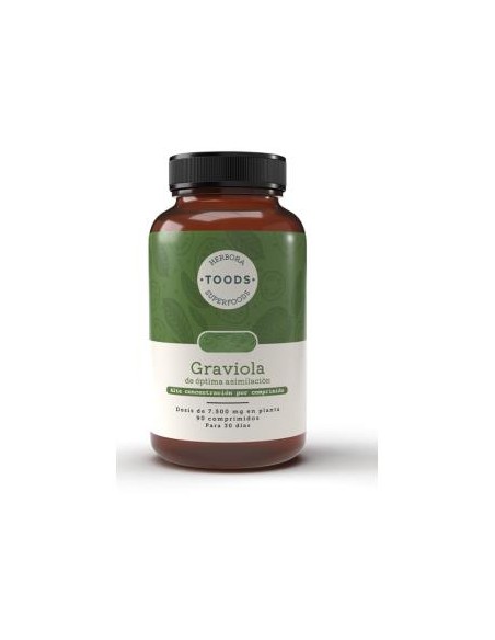 Toods Superfoods Graviola 90 Comprimidos de Herbora