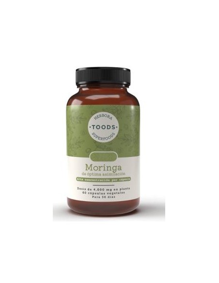 Toods Superfoods Moringa 60 Capsulas de Herbora